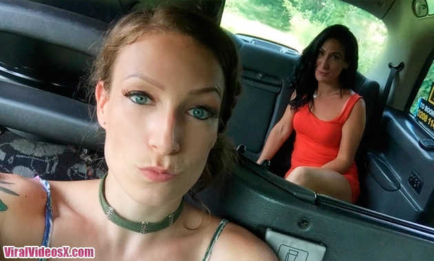 Female Fake Taxi - Ava Austen And Ella Be