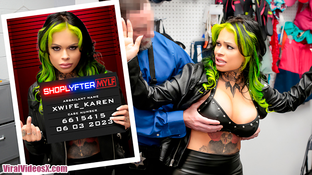 Shoplyfter Mylf - Xwife Karen Biker On Th